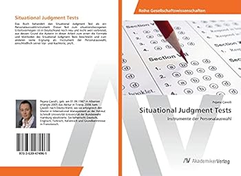 Paperback Situational Judgment Tests [German] Book