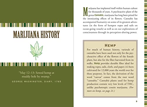 41HFPok4c4L. SL500  - The Little Black Book of Marijuana: The Essential Guide to the World of Cannabis (3rd Edition) (Little Black Books (Peter Pauper Hardcover))