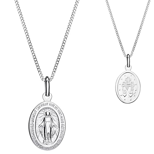Collier médaille miraculeuse Aeon en argent le cadeau idéal pour célébrer un proche