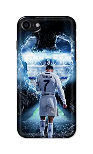 Image of Printed Hard Back Cover Case for Apple iPhone 7 | iPhone 8 | iPhone SE 2020 | SE2 2020 | iPhone SE3 2022 Back Cover (Footbal Legend) -702
