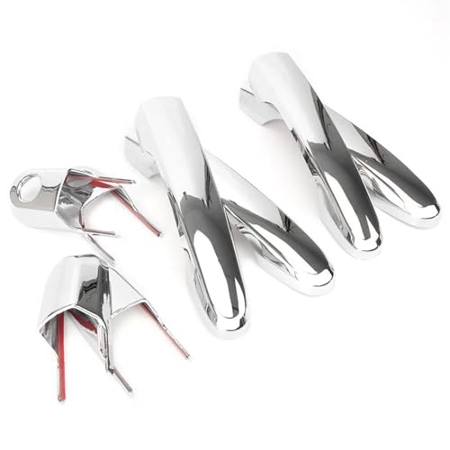 Cache serrure porte gauche finition chrome haut de gamme Accent - 4