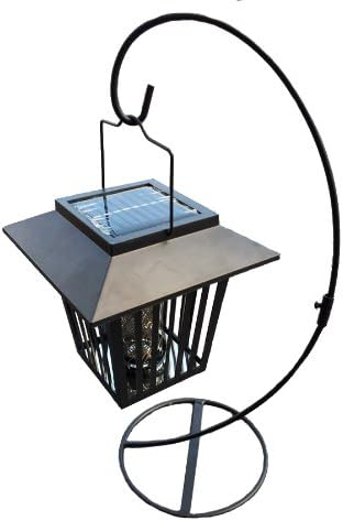 Solar Mosquito/Insect Zapper Lantern with Table Stand