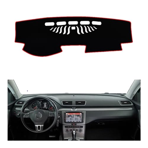 Alfombrilla para salpicadero de coche Passat B7 2011-2015 en negro