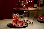 Glaver's Highball Ensemble de verres 4, 16 Oz. Verres à boire, coupes uniques en verre d'eau pour jus, cocktails, soda, gros verre à tumbler bas
