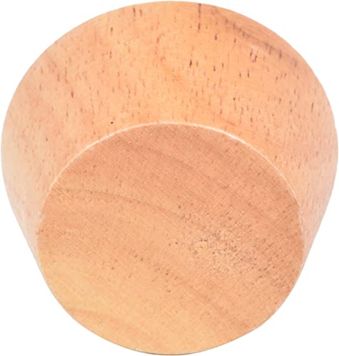 ChezMax Handmade Wooden Base Wool Pin Cushion #TOP19