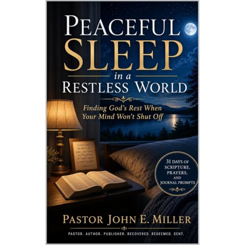 PEACEFUL SLEEP IN A RESTLESS WORLD Audiobook By John E. Miller cover art