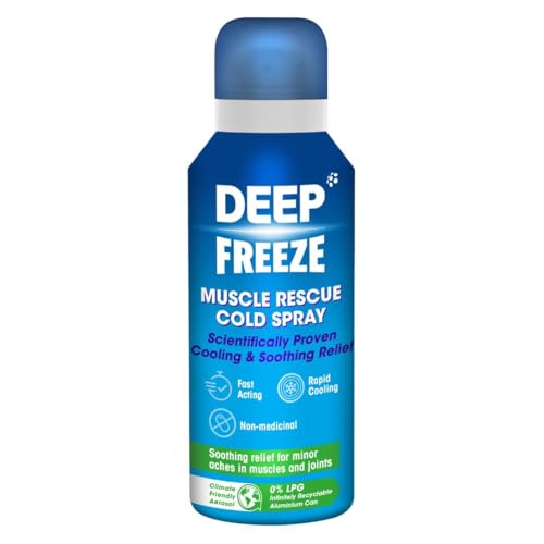 Deep Freeze Muscle Rescue Cold Spray 72.5 ml (Pack of 1)
