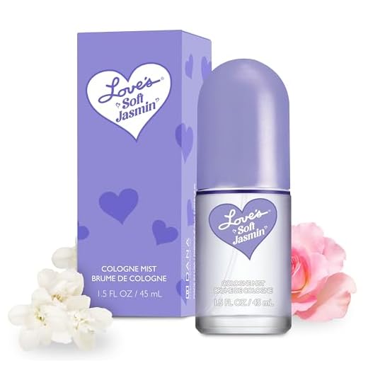 Dana Love's Soft Jasmin Cologne Mist – Romantic Jasmine Perfume Body Spray for Women with Soft, Floral & Musky Scent (1.5oz)