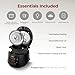 CUCKOO CRP-P0609S 6-Cup (Uncooked) / 12-Cup (Cooked) High Pressure Rice Cooker & Warmer with Nonstick Inner Pot, 12 Menu Options, Fuzzy Logic Tech, 3 Voice Guide, Auto Clean (Black/Copper)
