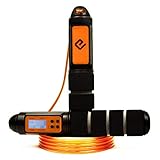 [page_title]-Eqofit® |Einführungsangebot| Springseil Speed Rope mit Zähler [Sprünge, Kalorienverbrauch u.v.m.] für Ausdauersport Crossfit Homeworkout Intervalltraining HIIT für Jung bis Alt