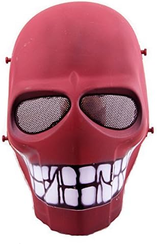 ATAIRSOFT Airsoft Mask Full Face Paintball Hockey BB Protective Mesh Mask