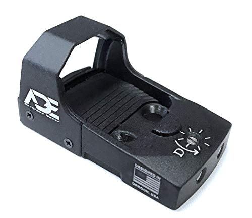 Ade Advanced Optics Mini RD3-006x Green Dot Reflex Sight for SW Smith Wesson MP Sigma SD SD40 SD9 Pistol Mounting Plate That Replace Rear Sight