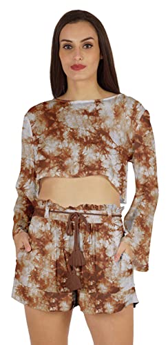 Crop top et short à taille élastique Inkmeso pour en finir avec les tenues d'été inconfortables