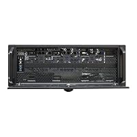 UNYKAch 4U UK4340 Rack-Gehäuse mit Einer Tiefe von 600 mm, ATX, professionelles Servergehäuse, 3 x 120 mm Zentrallüfter, PWM-Steuerung, 6 Einschübe (2 x 3,5 Zoll + 4 x SSD x 2,5 Zoll) USB 3.0 und 1 x – Ansicht 2