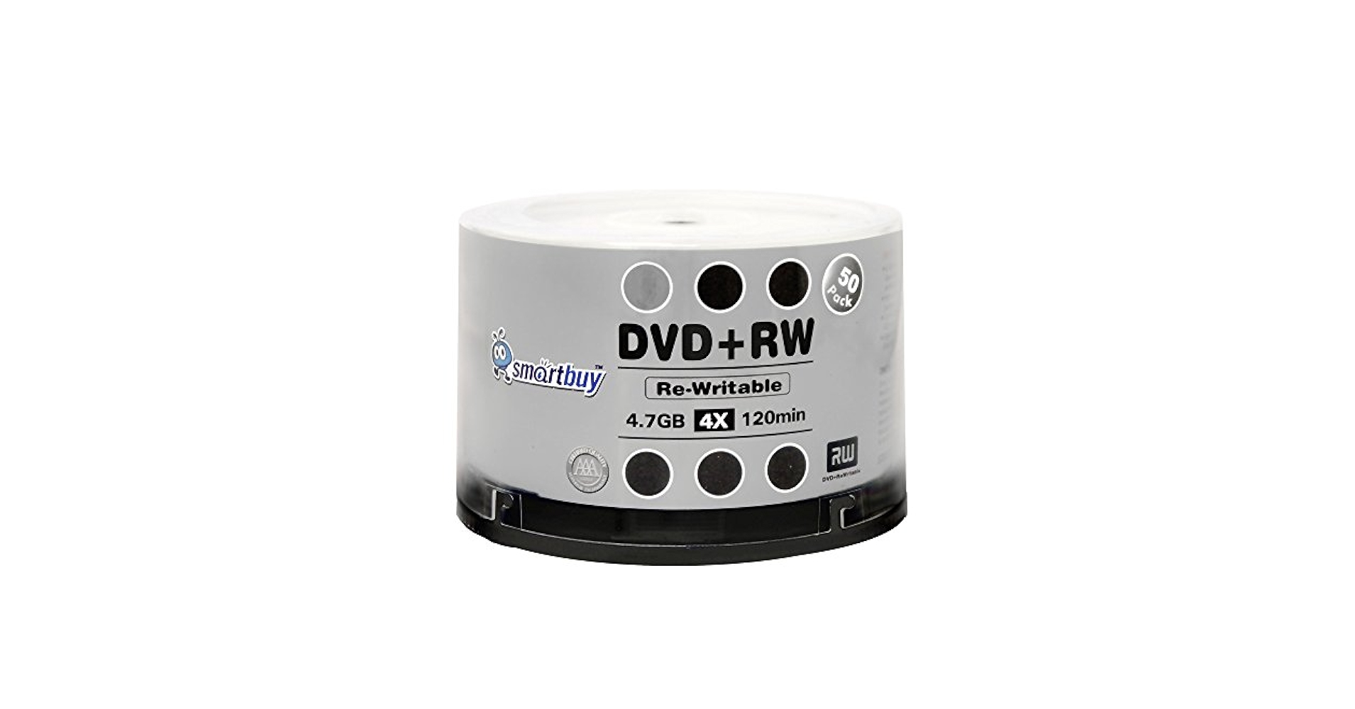 Amazon.co.jp: 300パックSmartBuy空白DVD + RW 4 x 4.7 GB 120分