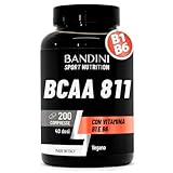 Bandini® AMINOACIDI RAMIFICATI BCAA 8 1 1 | 200 Compresse Amminoacidi Fermentati con Vitam...