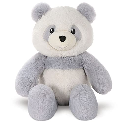 Vermont Teddy Bear Panda Stuffed Animal - Stuffed Panda Bear, Gray, 13 Inch, Cuddle Cub