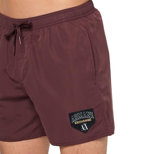 Armani Exchange Men's Collegiate Capsule Swim Trunk3