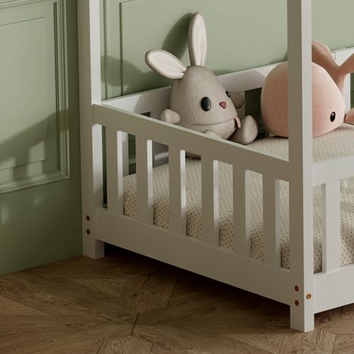 Variante de ecomi cama montessori Blanco 80x160