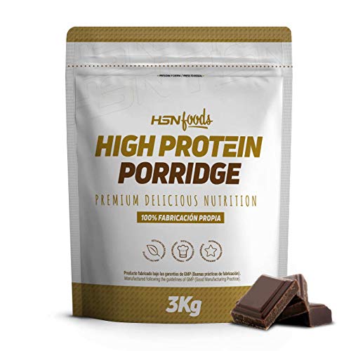 HSN Foods - Gruau D'AVOINE PROTÉINÉ 3Kg Chocolat