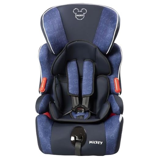 Colzani Silla Bebé Coche, Mickey 1, Grupo 1-2-3, R44/04, Universal 9 - 36 KG