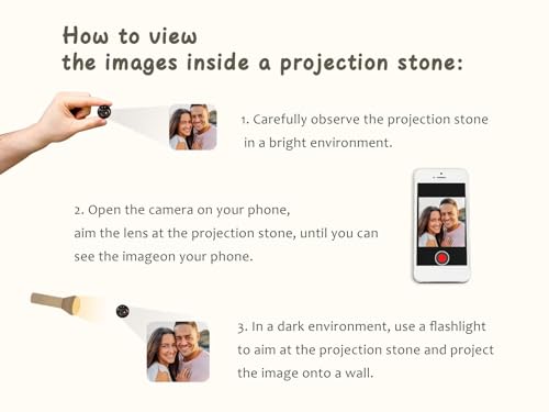 VEELU Custom Bracelet with Picture Inside - Picture Bracelet Personalized Photo - Customized Photo Projection Bracelets - Anniversary Memorial Gifts for Couples & Loved Ones4