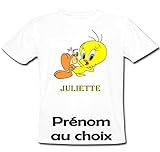  GRAVOPHOTO - Tshirt personnalisé Titi prénom et Taille au Choix