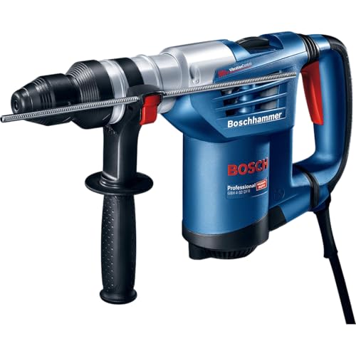 Bosch professional rotary hammer with sds-plus drill - gbh 4-32 dfrblue 13 mm