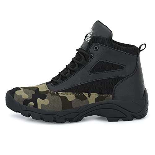 Image of Leo's Fitness Shoes Men's Jungle Hiking Outdoor Boots For Trekking Backpacking Mountaineering & Other Activities