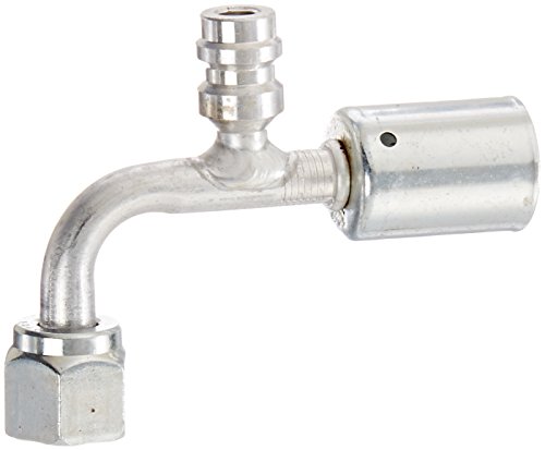 Four Seasons 14938 90° Female Standard O-Ring Air Conditioning Fitting With R134A Service Port #TOP13