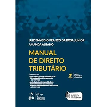 Capa do livro Manual de Direito Tributário