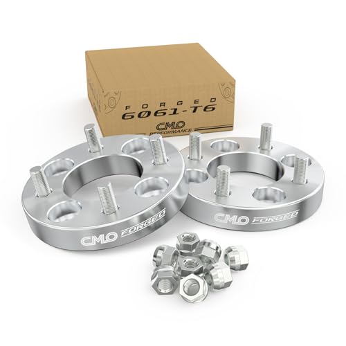 Customadeonly 4x130 to 4x100 Wheel Adapters 32mm (1.25 Inch) with M12x1.5 Studs, Enable 4x130 Hubs to Fit 4x100 Wheels (78mm Hub Bore 2pcs) 1.25" (2pc)