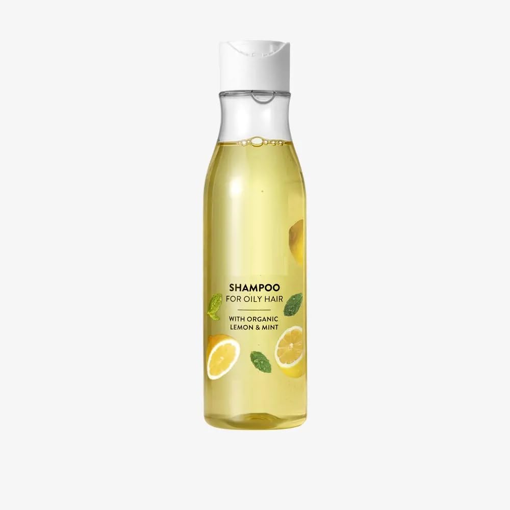 Hair Shampoo with Organic Lemon & Mint | Purifying Shampoo for Oily Hair, Silicone & Paraben Free | 250 ml-image-15