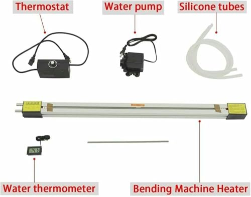 Machine de pliage d'acrylique et réchauffeur de bâche PVC rigide 1-6mm