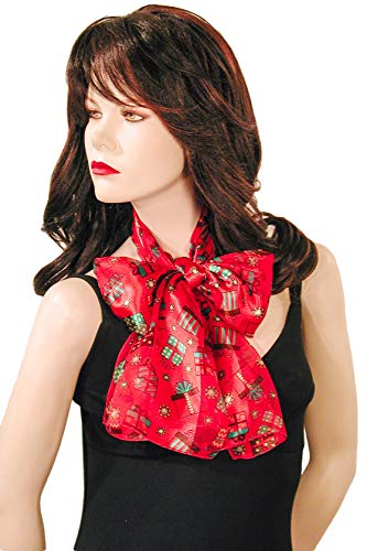 Colorful Gift Boxes Christmas Holiday Scarves with Gift Box Option4