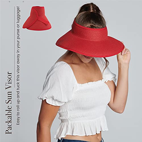 Visera para mujer San Diego Hat Co. Ultrabraid miniatura 5