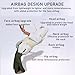 Nicvrea Anti-Fall Airb-ag Vest for The Elderly Air-Bag Jacket for Elderly Airb-ag Triggers in 0.08 Seconds Blackformale-S