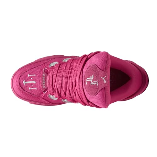 PUMA Mens La Francé Pink Carpet Lace Up Sneakers Shoes Casual - Pink4