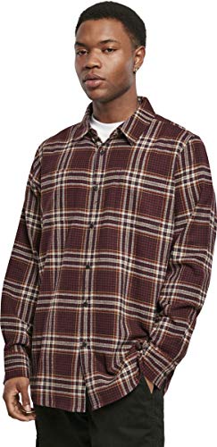 Urban Classics Maglietta Campus a Scacchi Camicia