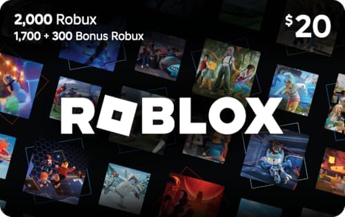 Roblox Digital Gift Card - 2,000 Robux [Includes Exclusive Virtual Item] [Digital Code]