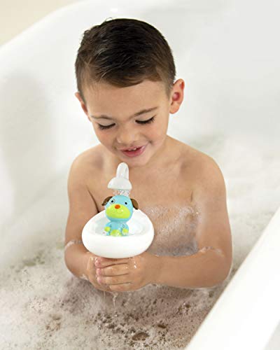 Skip Hop Zoo Squeeze & Shower Dog Bath Toy - Image 3
