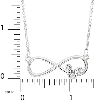Infinity Necklace and Hoop Earring Set 