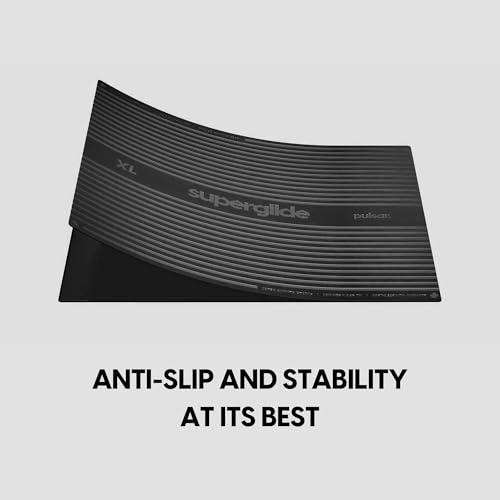 Image of Pulsar Gaming Gears Superglide Pad v3 Type-S - Alumino-Silicate Glass Gaming Mouse Pad, Soft R-Edge, Anti-Slip Silicone Base 330mmx260mm (M, Green)