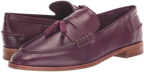 Vince Camuto Women's Chiamry Block Heel Loafer Flat, Ruby Rose, 9 | Image 6
