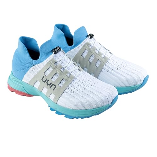 UYN Washi XC Turquoise baskets de course légères pour femme