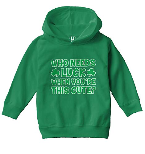 Who Needs Luck When You're This Cute? - Toddler/Youth Fleece Hoodie