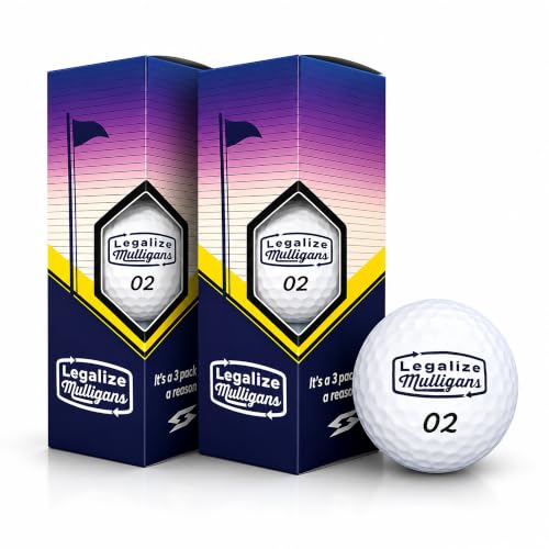 Scale Wear Design Funny Legalize Muligans Golf Balls - Prank