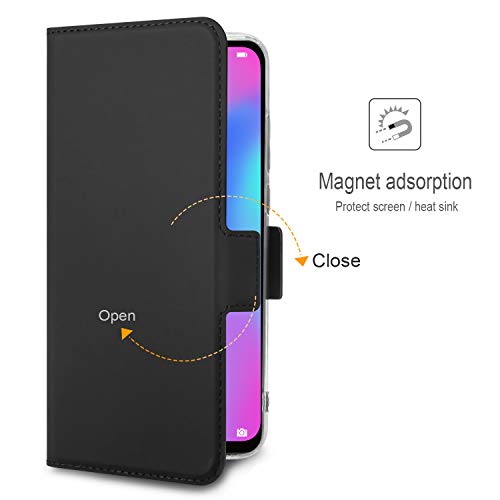 AROYI Cover Huawei Honor 10 Lite Nero, Custodia a