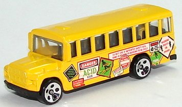 Amazon.com: Hot Wheels School Bus Mixed Signals Series #4 of 4