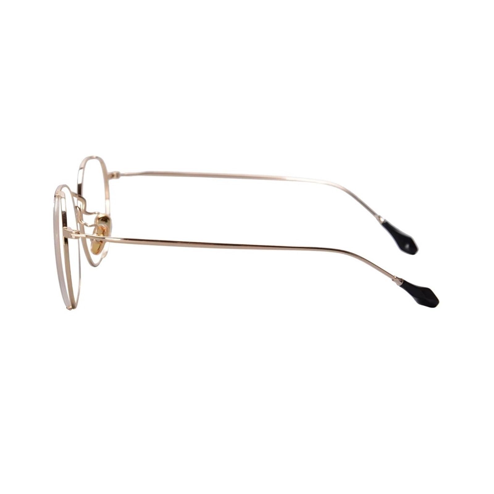 Occhiali Rotondi Montature for Occhiali in Acetato Occhiali da Nerd Unisex Occhiali da Lettura for Computer in Acciaio Inossidabile Accessori for Occhiali da Lettura(Bruin)